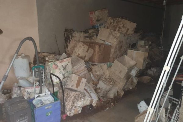 Inondation à nettoyer par AGIR